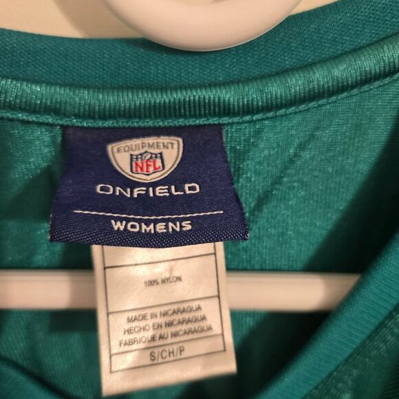 Reebok Miami Dolphins #19 Brandon Marshall Women's NFL Jersey Aqua Size S - Picture 2 of 7
